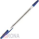 Ручка шариковая синяя СТАММ Оптима 0,7мм