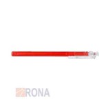 Ручка гелевая красная 0,5мм без резинового держателя Index 