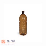 Бутылка ПЭТ с крышкой, 1л, d28мм, коричневая, 100 штук в коробе